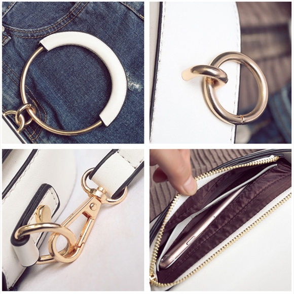 European Retro Rivet  Handbag - Picture 8 of 8